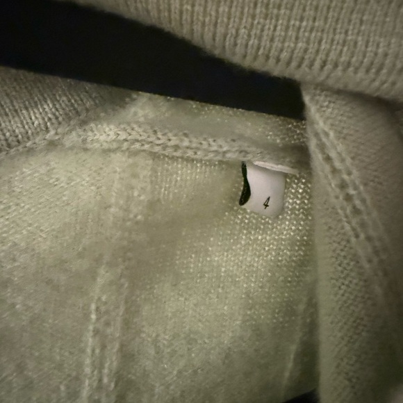 SANDRO Eden V-neck wool-cashmere blend jumper Size 4 - Picture 5 of 11